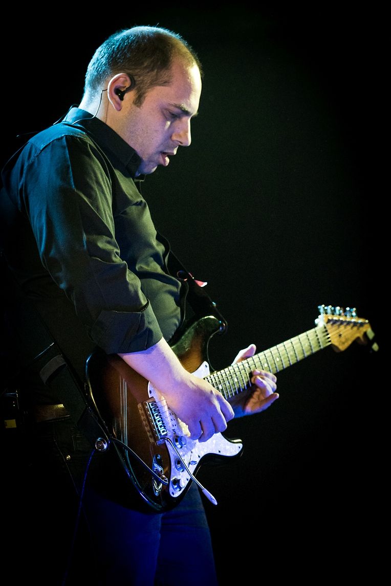 O cantor português Leandro actuou ontem no Hall du Deich, em Ettelbruck