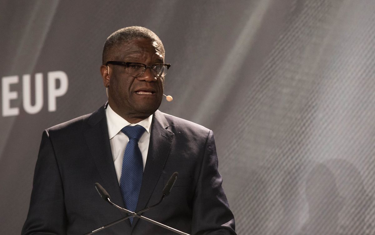 Der Mann, der Frauen repariert: Friedensnobelpreisträter Denis Mukwege. 
 