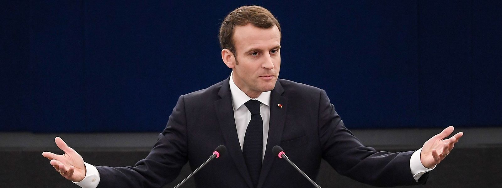 Emmanuel Macron: «nos égoïsmes nationaux parfois nous paraissent plus importants que ce qui nous unit face au reste du monde».