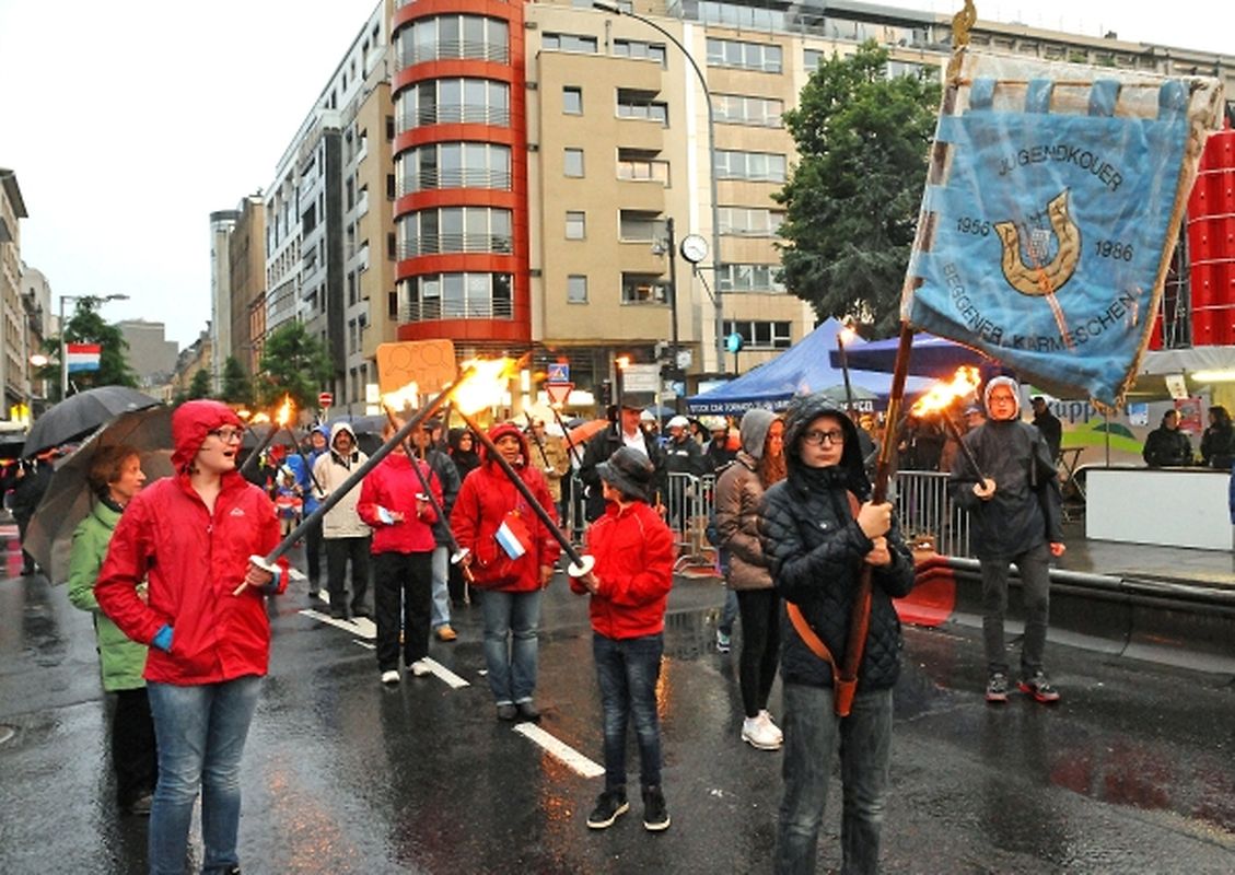 Nationalfeierdag, Nationalfeiertag 2015, Fackelzuch (Foto: Alain Piron)