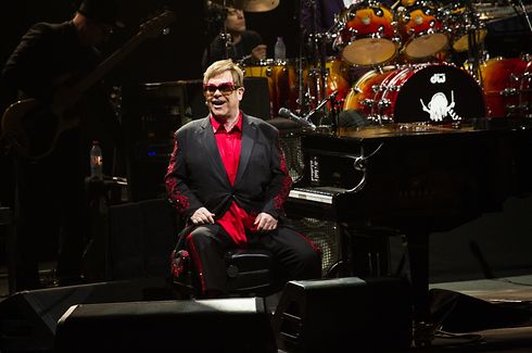 Elton John esteve no Luxemburgo em 2017