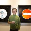 Clet präsentierte seine Werke persönlich anlässlich der "Luxembourg Art Fair". 
