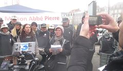 Véronique Etienne, déléguée régionale Grand-Est de la Fondation Abbé-Pierre, souligne les difficultés rencontrées par les sans-abri à Metz, en insistant sur les moyens qu'il faudrait mettre en œuvre pour remédier à la situation.