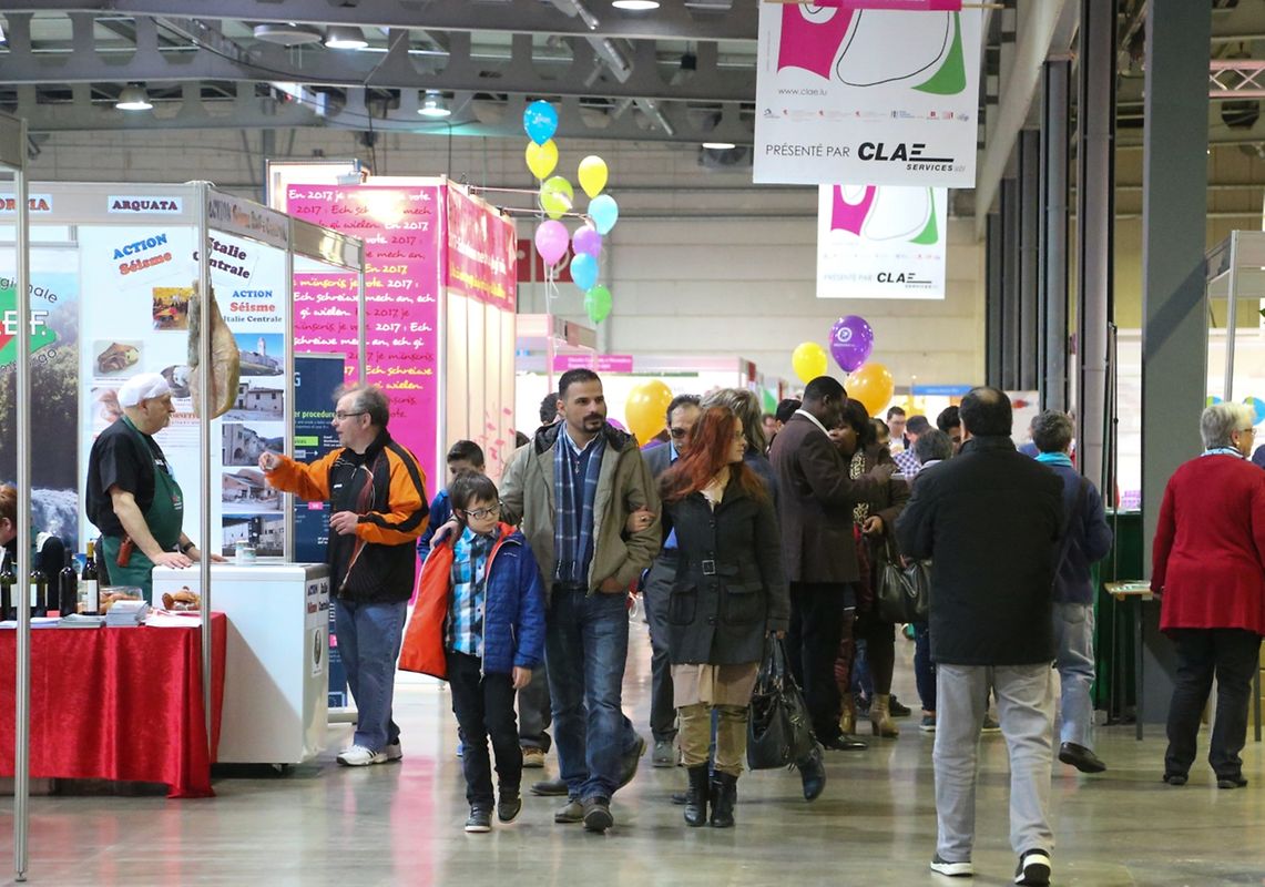 Das diesjährige "Festival des migrations" in der LuxExpo in Kirchberg. 