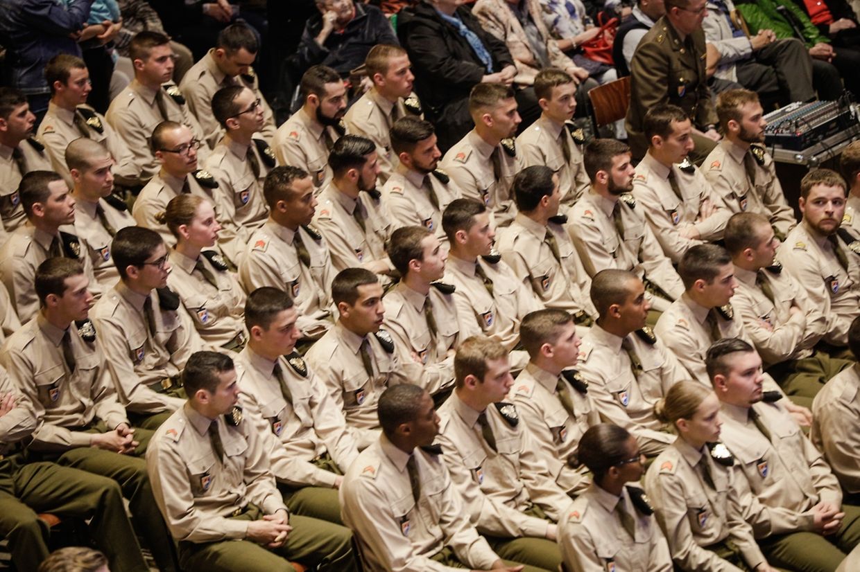 Messe für die Luxemburger Armee und die “Police Grand Ducale“.
