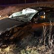 Das Auto war ins Schleudern geraten und hatte sich überschlagen.  