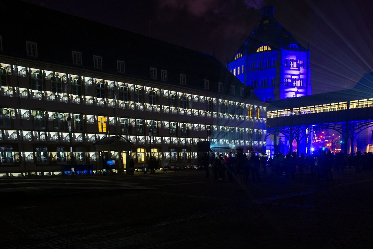 Light Nights sur le palais de justice