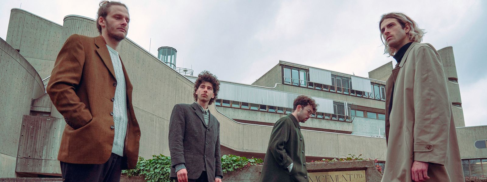 Sam Tritz, Yann Gengler, Tom Zuang und Tun Biever (v.l.n.r) formen die luxemburgische Band Tuys.