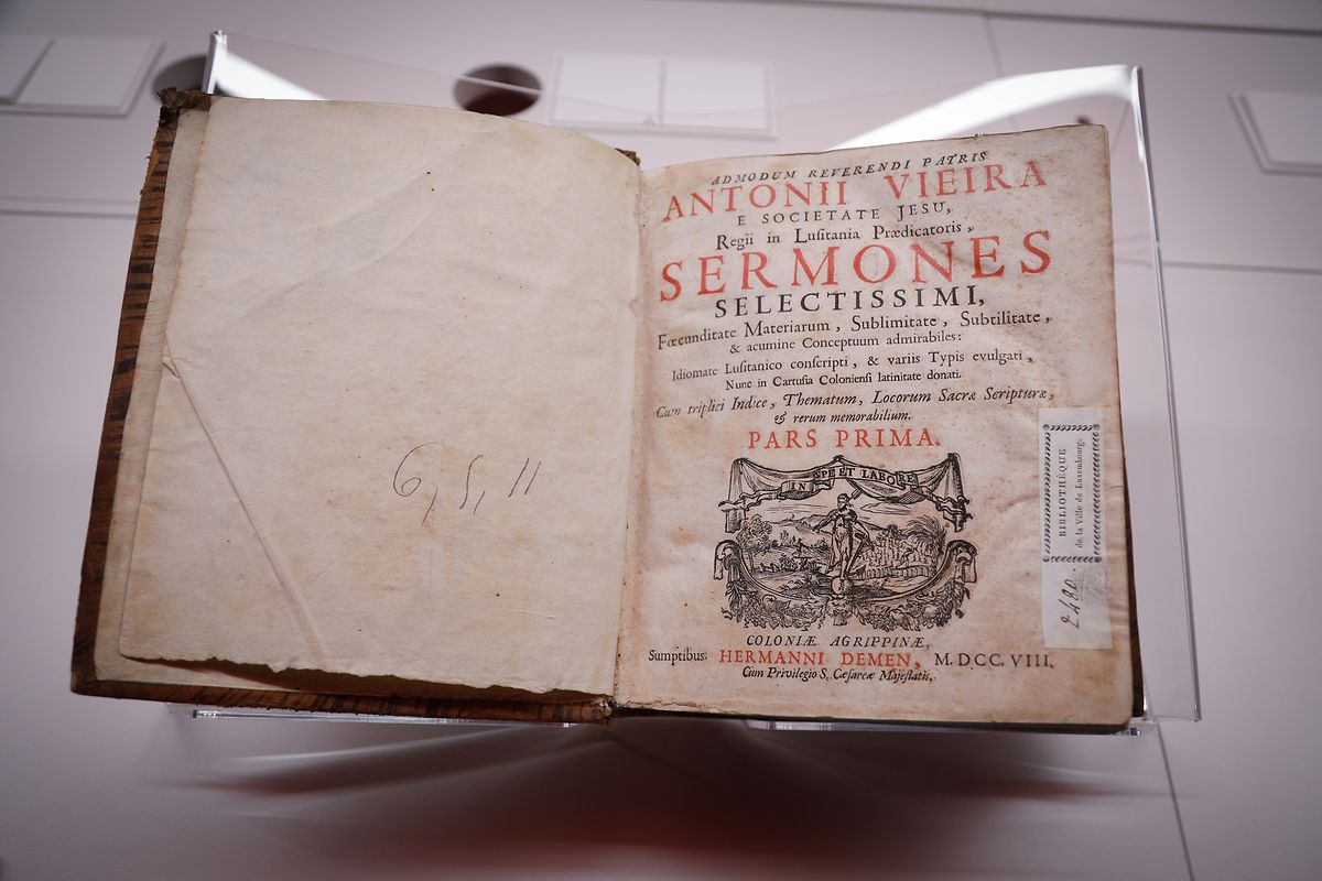 Os Sermões do Padre António Vieira foram estudados por centenas de luxemburgueses, antes do Grão-Ducado ser sequer um país.
