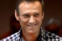 O ativista anticorrupção russo Alexei Navalny, opositor político do Presidente Vladimir Putin.