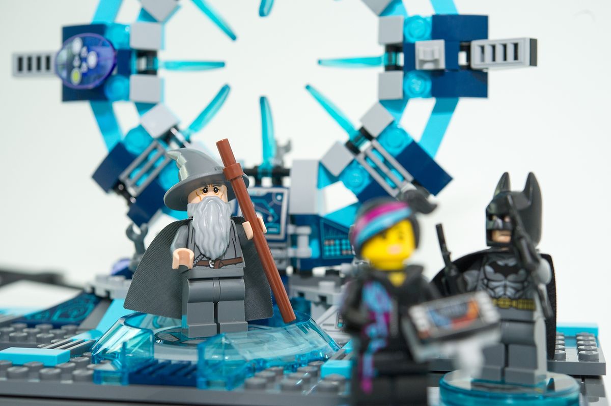 Heldentreffen: Batman, Gandalf und Wyldstyle gehören bei «Lego Dimensions» zum Starter-Set.