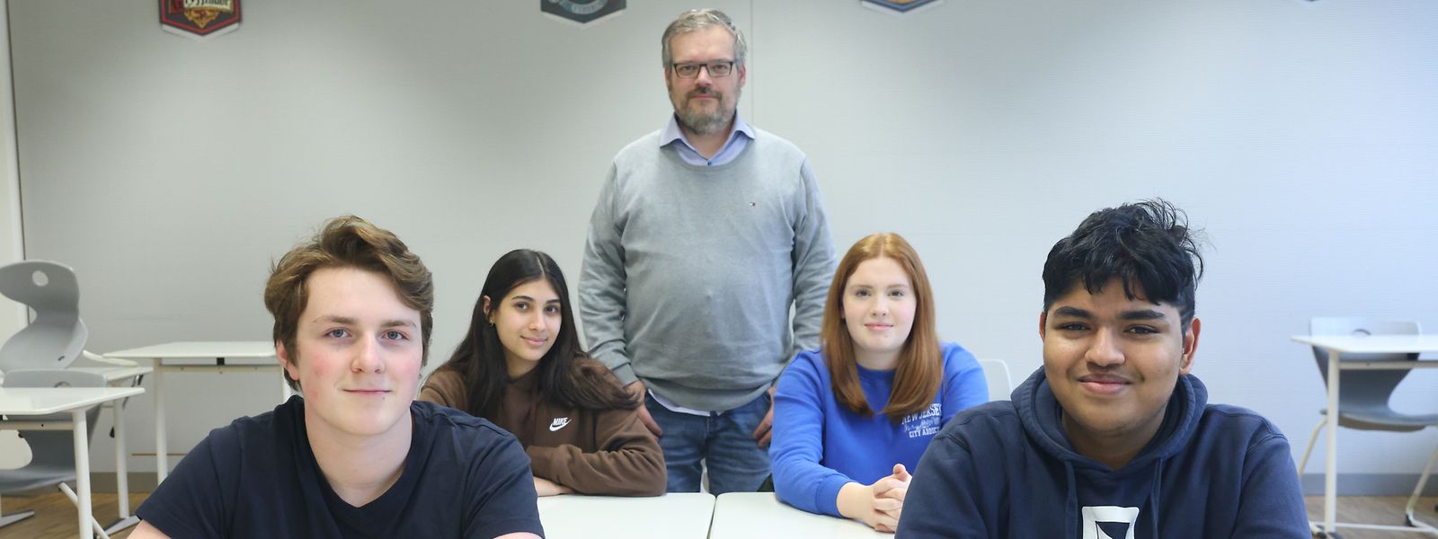 Die Vorfreude ist groß bei den Schülern des Lënster Lycée International School.