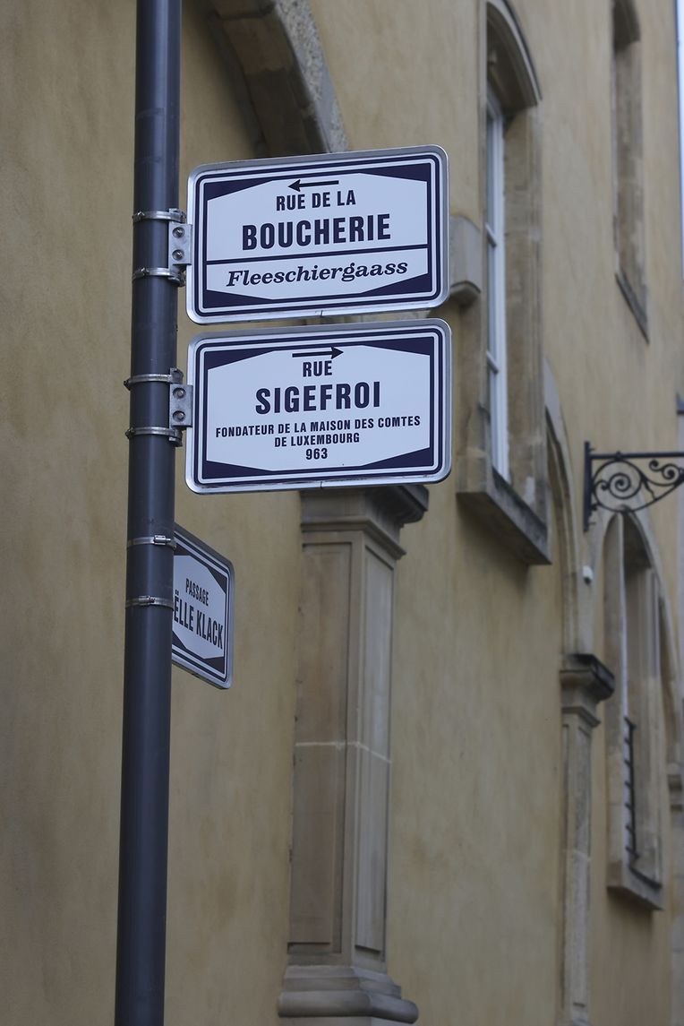 Die Rue de la Boucherie wird zur Fußgängerzone.