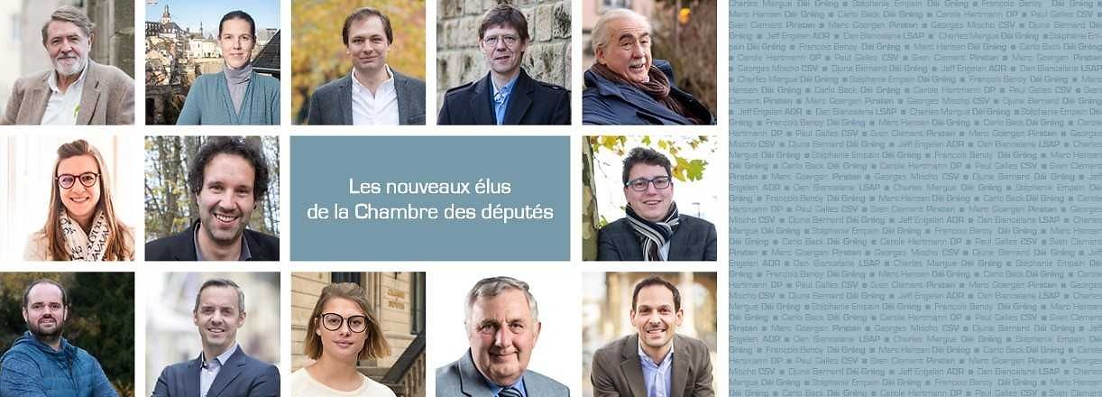 Luxemburger Wort Les nouveaux élus de la Chambre des députés