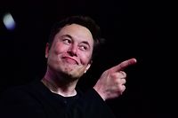 (FILES) In this file photo taken on March 14, 2019 Tesla CEO Elon Musk speaks during the unveiling of the new Tesla Model Y in Hawthorne, California. - Elon Musk took control of Twitter and fired its top executives, US media reported late October 27, 2022, in a deal that puts one of the top platforms for global discourse in the hands of the world's richest man. Musk sacked chief executive Parag Agrawal, as well as the company's chief financial officer and its head of legal policy, trust and safety, the Washington Post and CNBC reported citing unnamed sources. (Photo by Frederic J. BROWN / AFP)