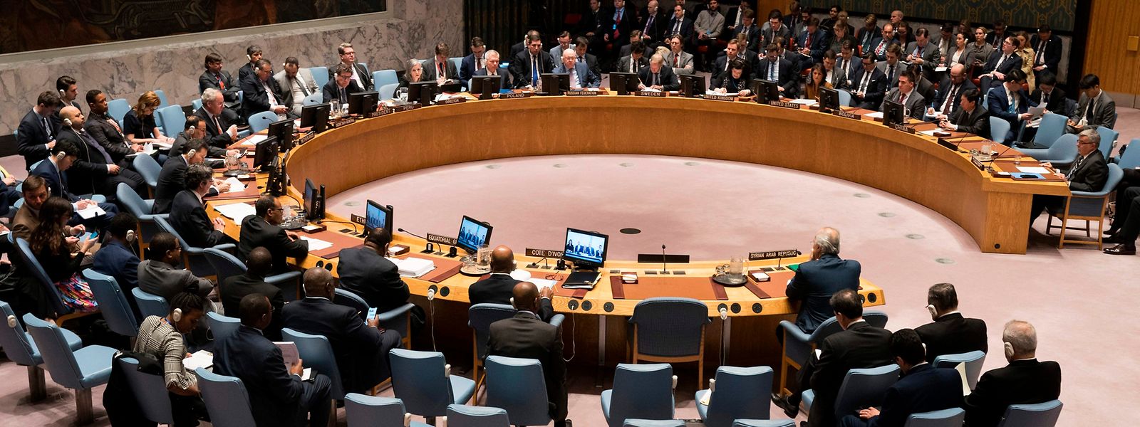 Die britische UN-Botschafterin nannte das dreifache Scheitern einen "traurigen Tag" für den UN-Sicherheitsrat. 