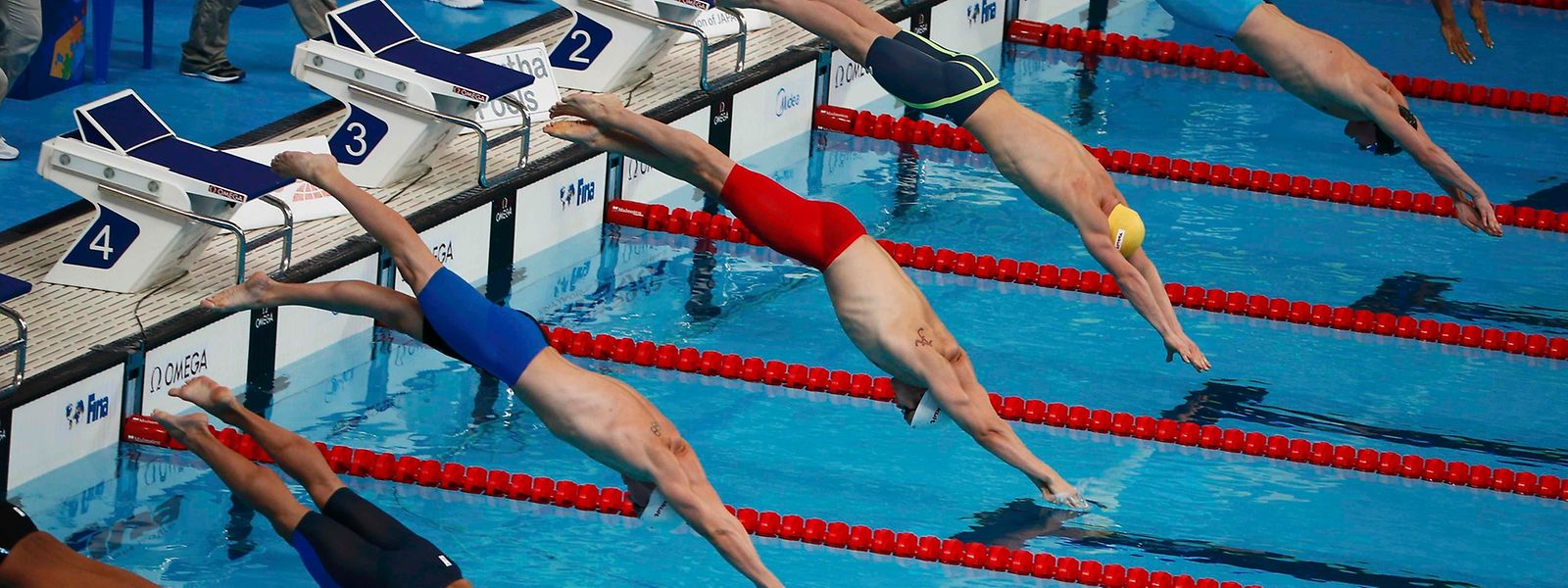 Auch für Luxemburg ist heute der Startschuss bei der Schwimm-WM in Kazan gefallen.