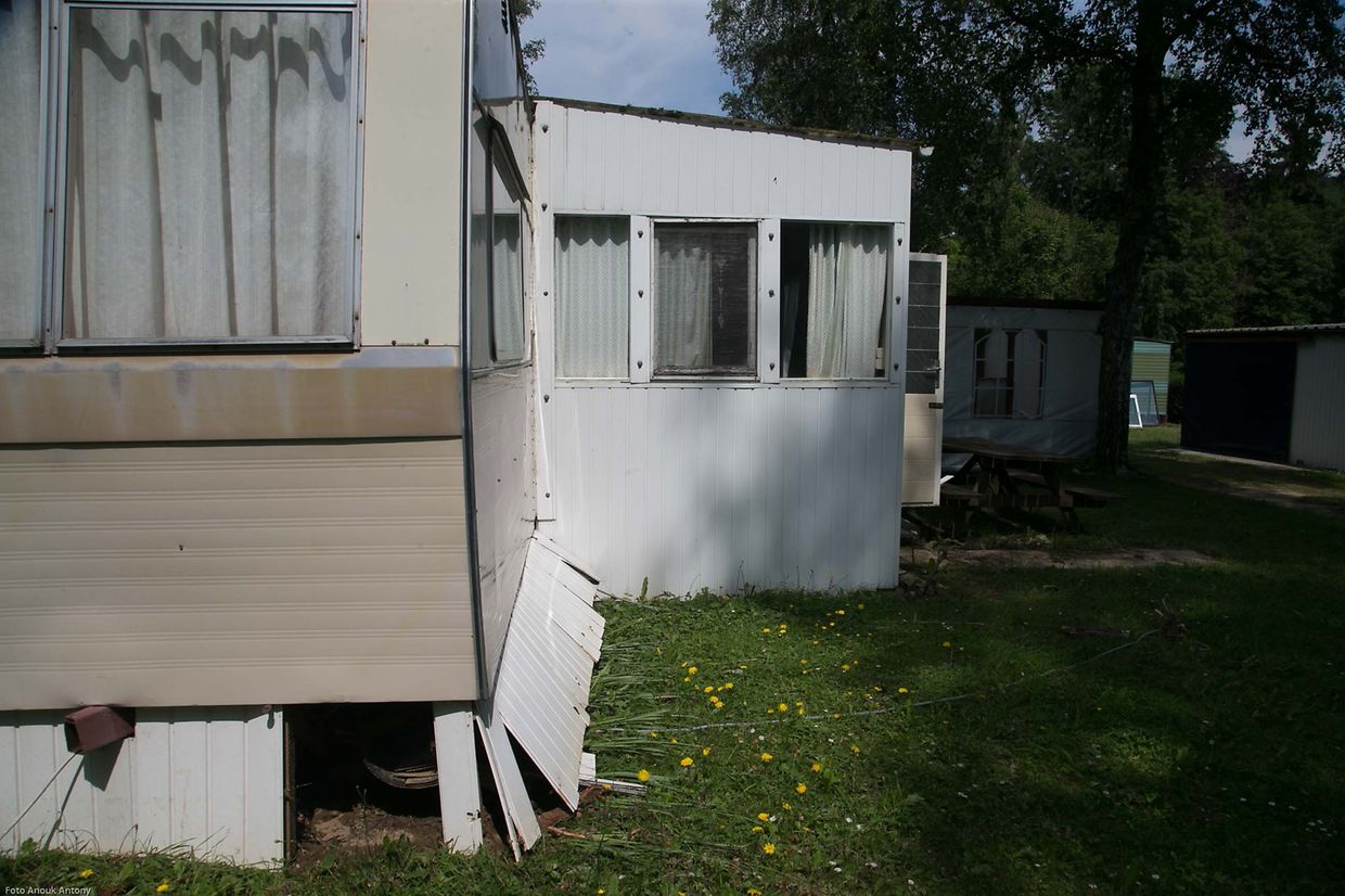 4.6.2018 Luxembourg, Gemeinde Waldbillig, Camping Müllertal, Nachwirkungen wegen Hochwasser, Hochwasserschaden  photo Anouk Antony