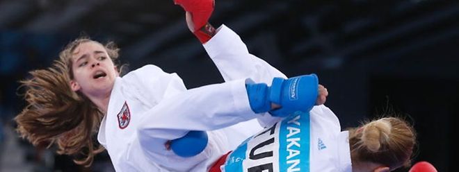 Jenny Warling, ici lors des European Games, a Baku, Azerbaidjan, pourrait être de la parti à Tokyo en 2020.