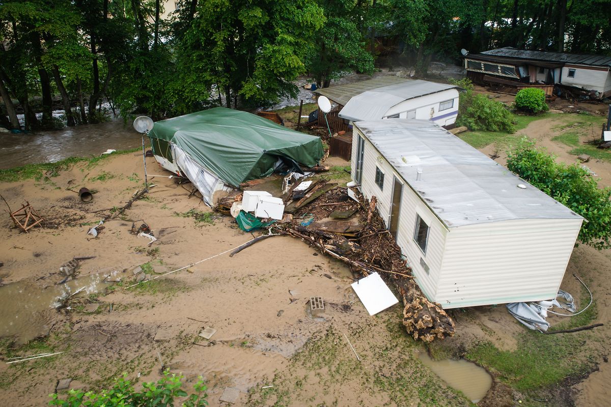 Das Müllerthal war am schwersten betroffen.