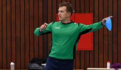 Alex Kuhfeldt, entraîneur HBC Schifflange. Handball : Entraînement HBC Schifflange. Centre sportif, Schifflange. Foto : Stéphane Guillaume
