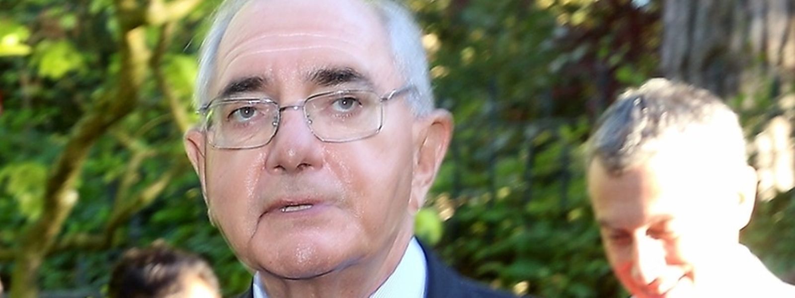 Rui Machete, o ministro português está no Luxemburgo