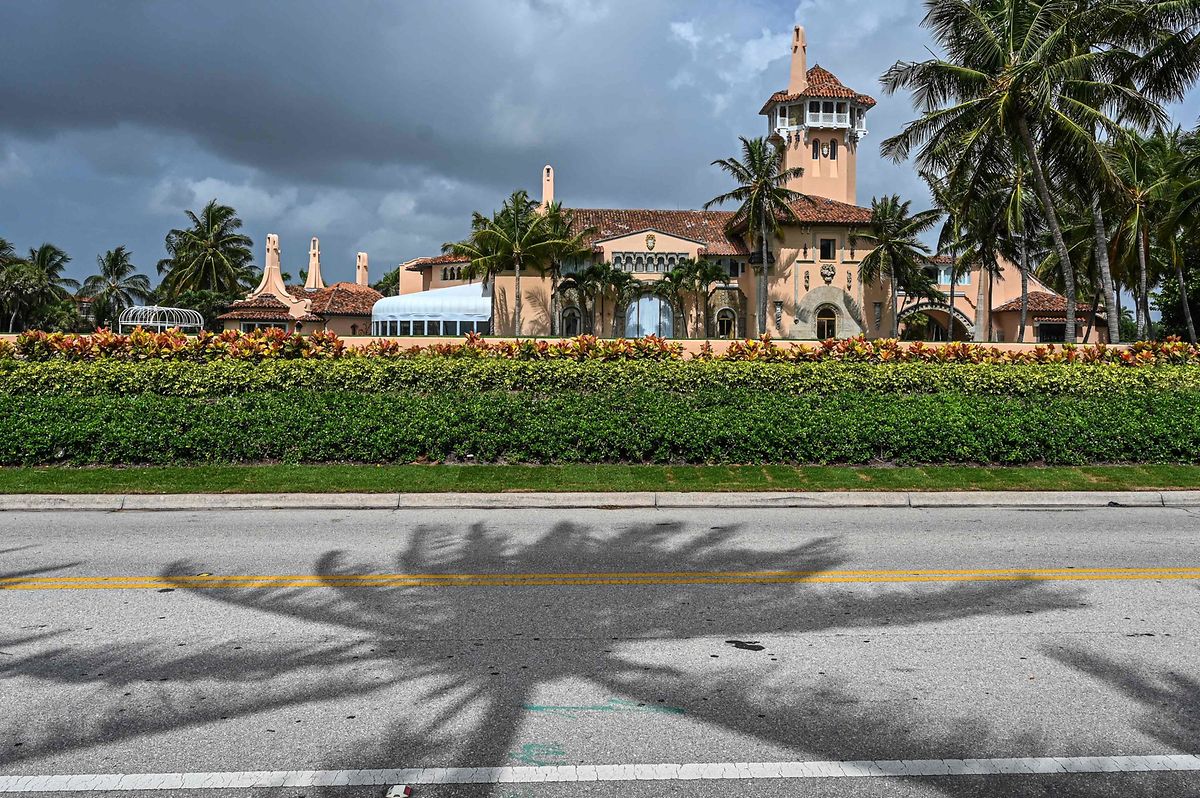 Trumps Anwesen in Mar-A-Lago im US-Bundesstaat Florida.