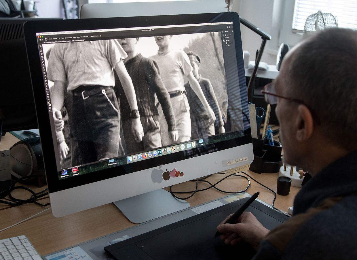 Les commandes des clients sont traitées numériquement par les employés