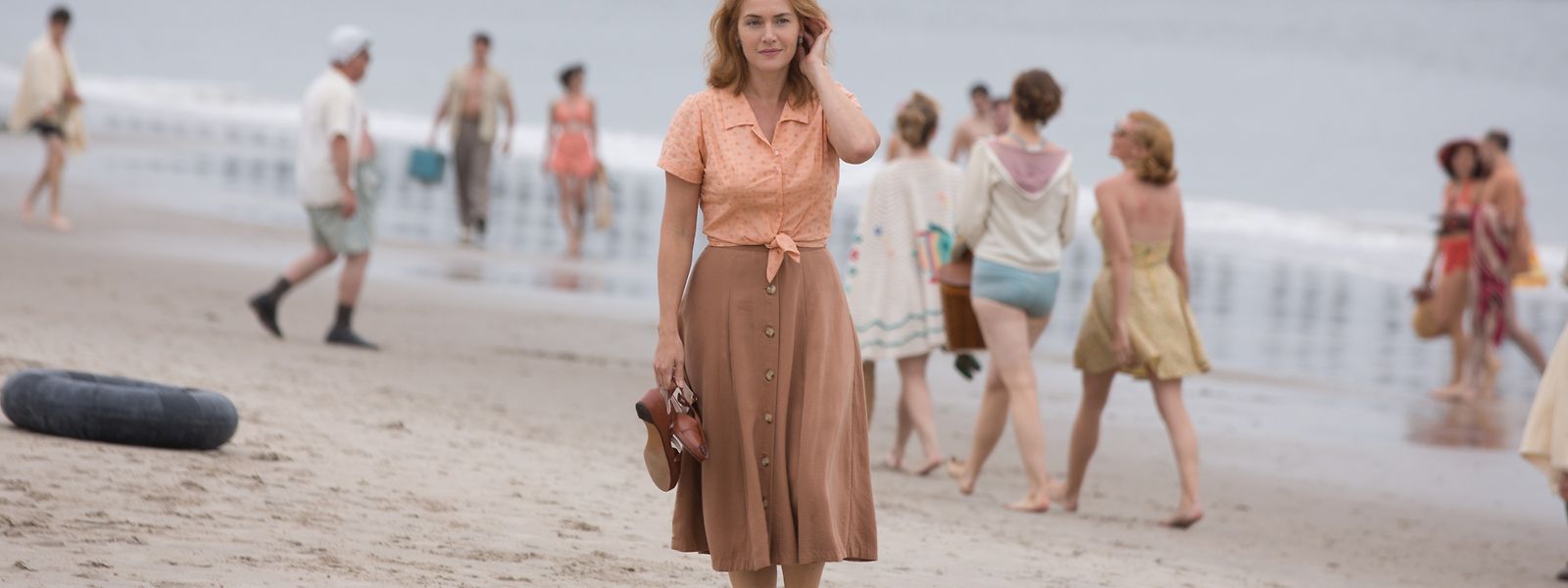 Kate Winslet não precisa de proteção solar. 