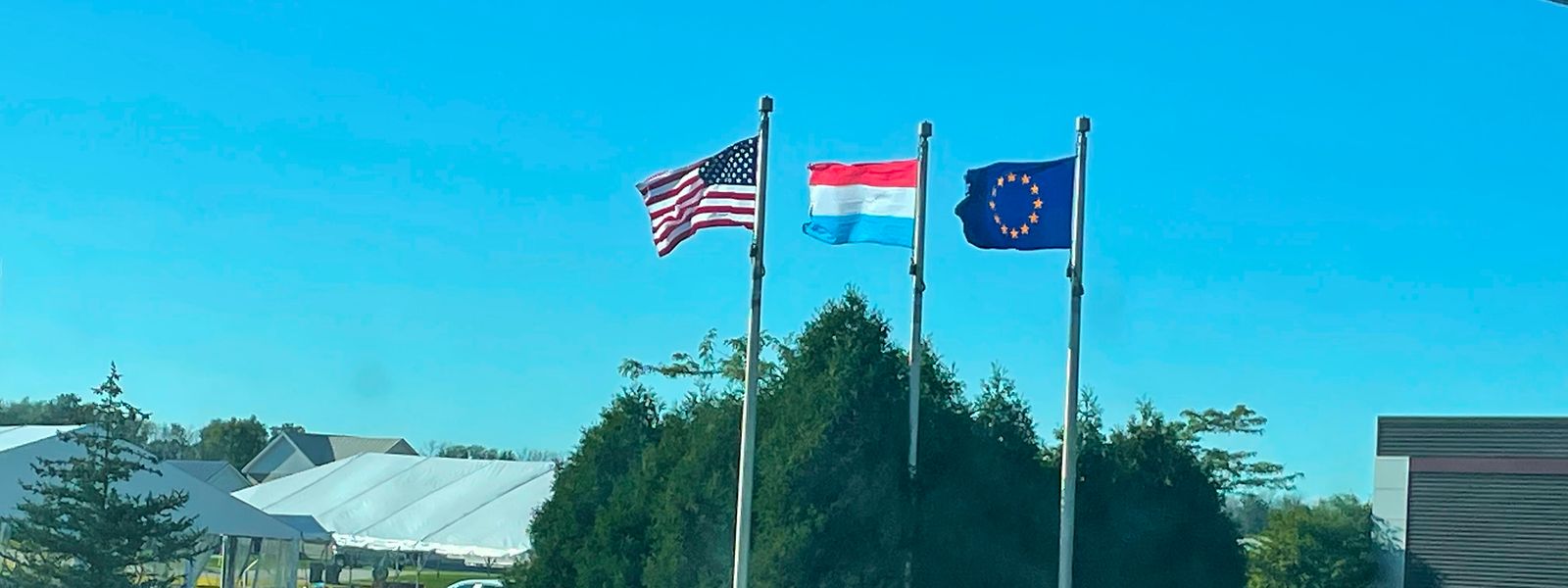 Le drapeau luxembourgeois y est déjà accroché. Bientôt, des élèves de Junglinster s'envoleront vers les États-Unis pour un échange.