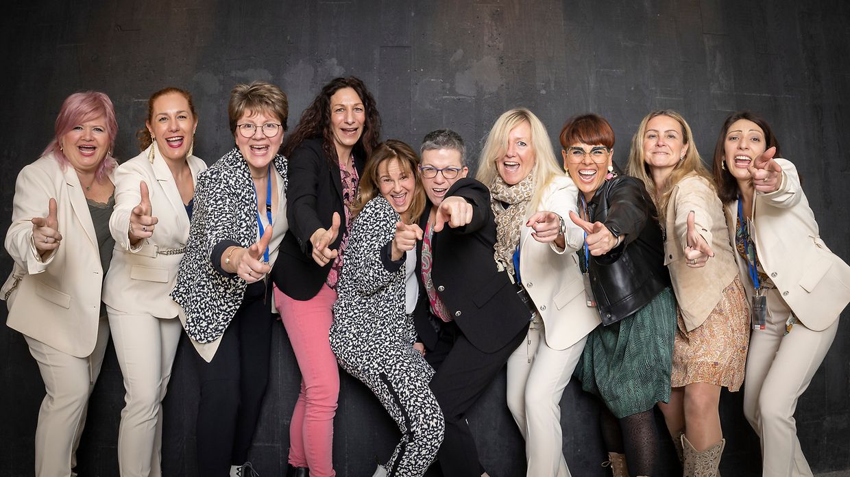 ELORA - The Only One - défilé de mode - collection prêt à porter printemps 2023 - Sanem - Kulturschapp Ehlerange - 25/02/2023 - photo: claude piscitelli