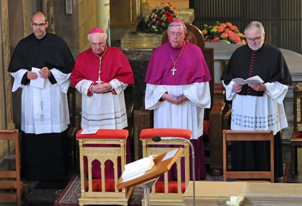  Messe für die Benediktiner der Abtei Clerf. 