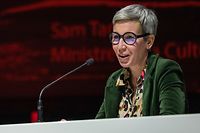 Kulturministerin Sam Tanson äußerte sich in einem Gespräch mit Nancy Braun ebenfalls zu den Ereignissen im Rahmen von Esch2022.