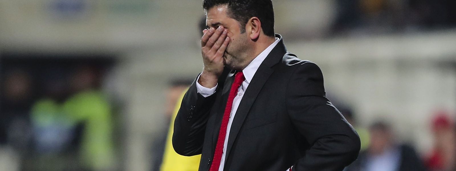 Rui Vitória não queria acreditar 