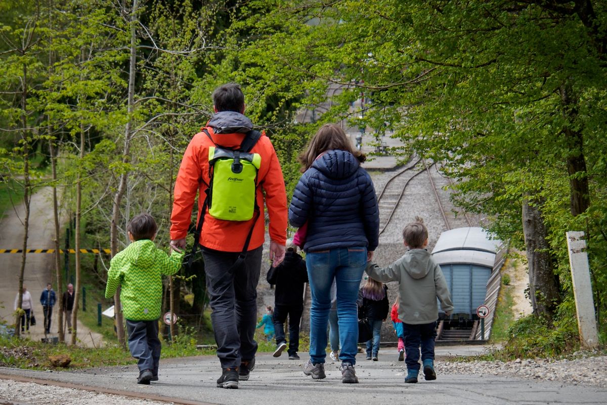 Zahlreiche Besucher hatten am Montag den Weg in den "Minettpark" gefunden.