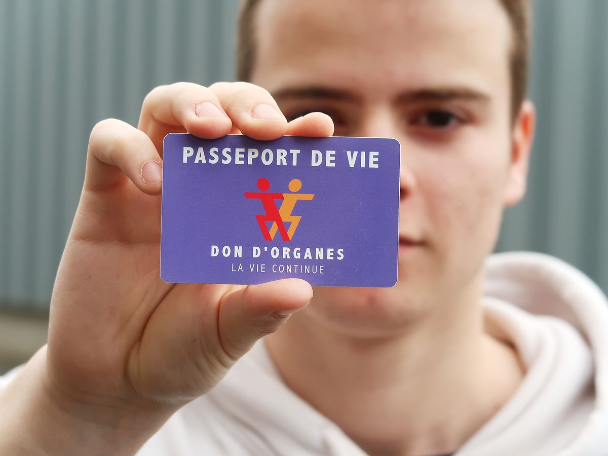 Organs are automatically donated in the event of death for residents in Luxembourg but you can put your wishes for donation (or not to donate) on your Passport for Life card