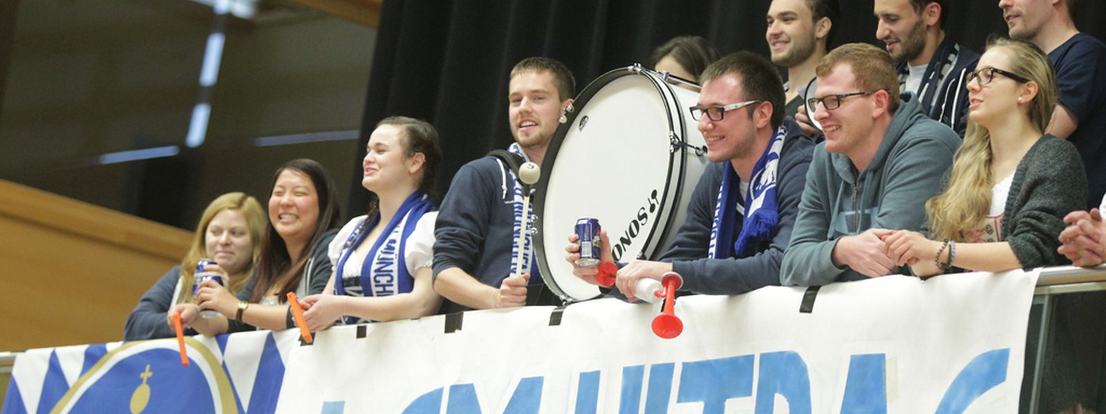 Die Fans aus München machten mächtig Stimmung.