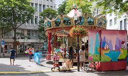 Lokales, Reportage: Auftakt der Quartiersfeste in der Hauptstadt, Corona, Covid-19, Foto: Lex Kleren/Luxemburger Wort