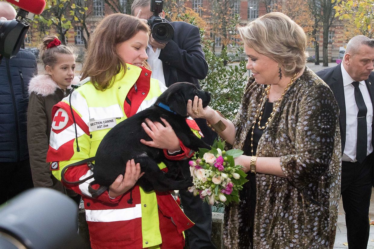 Der "Bazar" des Roten Kreuzes.