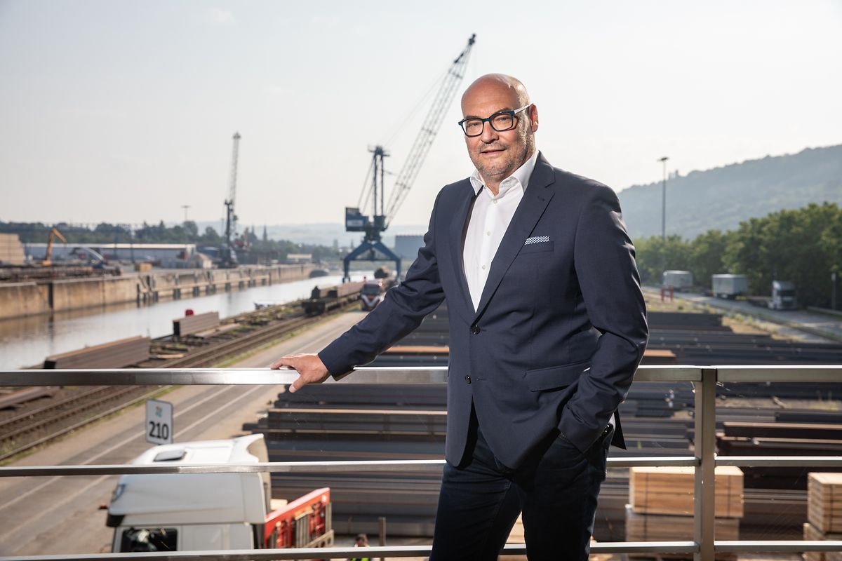 Jürgen Helten a pris la barre de Luxport en janvier 2020. Auparavant, il avait travaillé pendant 20 ans dans le secteur de la logistique dans la Grande Région.