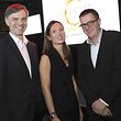 Paul Peckels, Mélanie Picazo, Robert Hever führten durch den Abend.