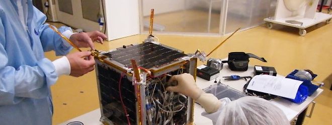 Die VesselSat-Satelliten wiegen nur 30 Kilogramm und haben eine Kantenlänge von gerade einmal 30 Zentimetern.