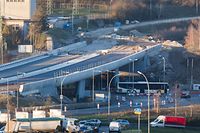 As obras da ligação de Micheville vão impactar a A4 em Esch.