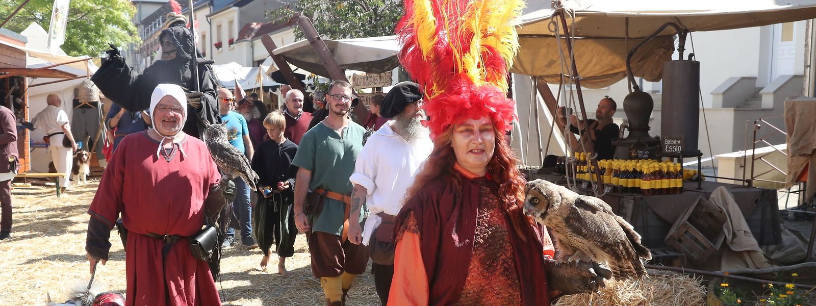 Das Budersberger Burgfest hat sich zum größten Mittelalterfest in der Region entwickelt.