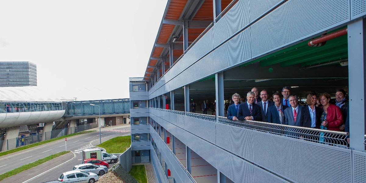 Am Dienstag wurde das CFL-Parkhaus in Belval offiziel eröffnet.