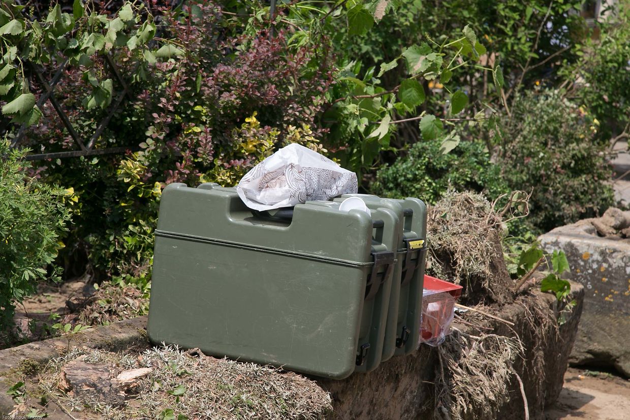 4.6.2018 Luxembourg, Gemeinde Waldbillig, Nachwirkungen wegen Hochwasser, Hochwasserschaden  photo Anouk Antony