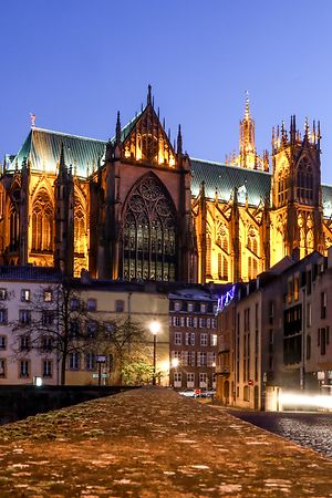Kultur,Kathedrale von Metz,Marc Chagall. Foto: Gerry Huberty/Luxemburger Wort