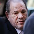 NEW YORK, NEW YORK - FEBRUARY 24: Harvey Weinstein enters a Manhattan court house as a jury continues with deliberations in his trial on February 24, 2020 in New York City. On Friday the judge asked the jury to keep deliberating after they announced that they are deadlocked on the charges of predatory sexual assault. Weinstein, a movie producer whose alleged sexual misconduct helped spark the #MeToo movement, pleaded not-guilty on five counts of rape and sexual assault against two unnamed women and faces a possible life sentence in prison.   Spencer Platt/Getty Images/AFP
== FOR NEWSPAPERS, INTERNET, TELCOS & TELEVISION USE ONLY ==