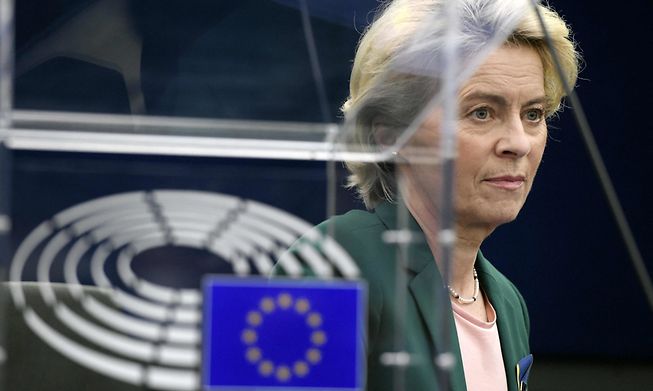 Ursula von der Leyen, the President of the European Commission, which gave its approval to start the process on Wednesday