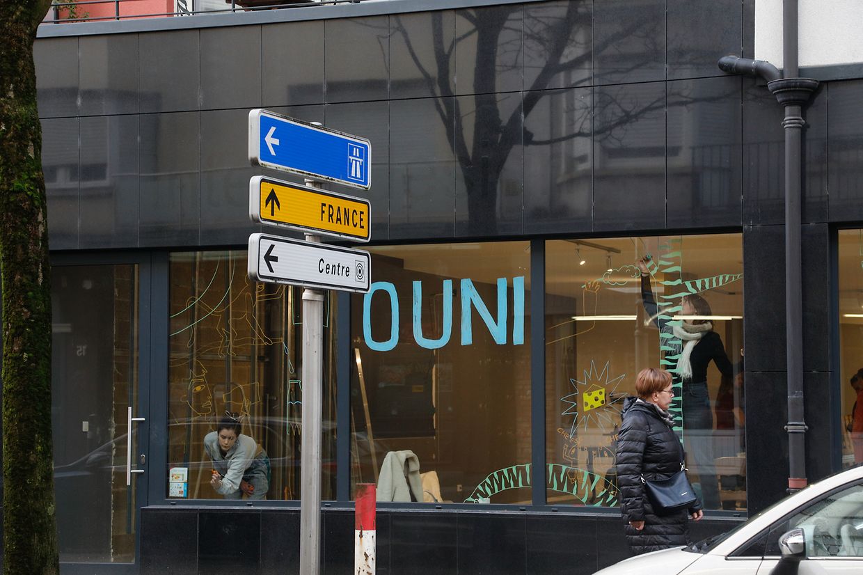 Sise rue de la Libération à Dudelange, la deuxième épicerie Ouni prend forme petit à petit. Les responsables feront le point après les vacances de février et annonceront le jour de son ouverture.